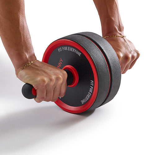 Ultra-Wide Design | The ab roller features an extra-wide wheel that enhances stability and balance, ensuring a more controlled and effective core workout.