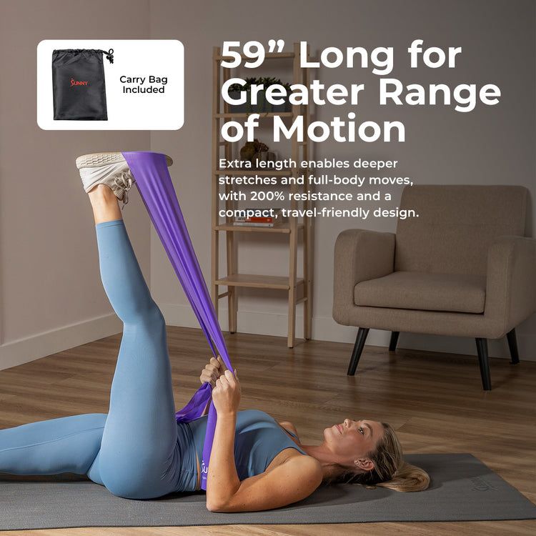 5-Level Resistance Band Set | Sunny Health & Fitness