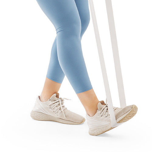 Snap-Resistant Elastic | Premium material stretches smoothly without rolling or snapping for safe, consistent workouts.