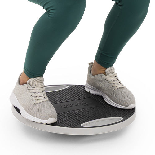 360° Wobble Movement | Challenges balance, coordination, core control, ankle stability, and lower-body stability.
