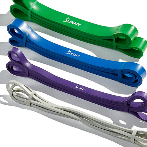 Four Resistance Levels | Choose from 5–15 LB, 20–40 LB, 35–75 LB, and 45–95 LB of tension.