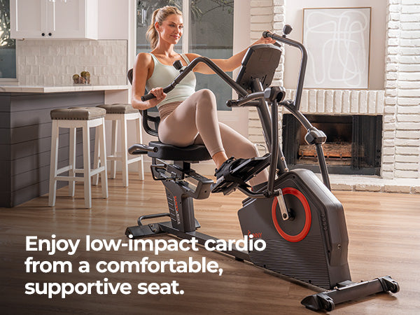 Premium Smart Programmable Electro-Magnetic Resistance Recumbent