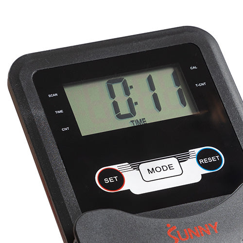 Digital Monitor for Tracking | Track your progress with the digital monitor, which displays calories burned, time, count, total count, and scan to keep you motivated.