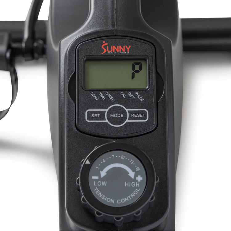 Digital Monitor | LCD display tracks speed, time, distance, and calories burned to help monitor progress and stay motivated.