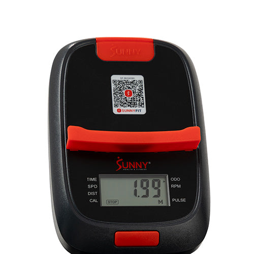 LCD Digital Monitor | Tracks time, speed, distance, calories, RPM, and more — all in one easy-to-read display.