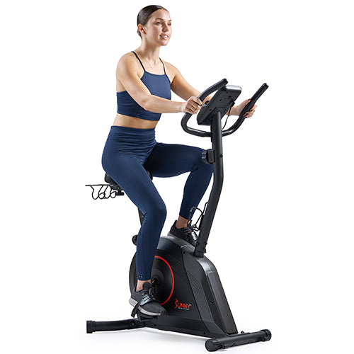 Full-Body Workout | Combine cycling with resistance band exercises for an effective upper- and lower-body workout.
