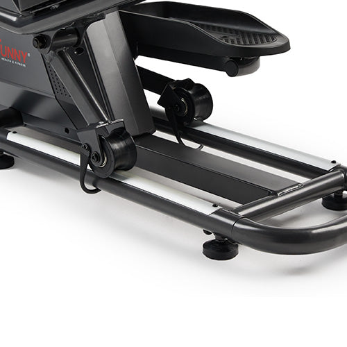 Dual Aluminium Rails | Dual aluminum rails ensure smooth, quiet gliding, while the silent belt-drive mechanism guarantees peaceful workouts at home.