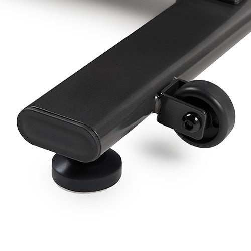 Floor Stabilizer / Transportation Wheel | Adjustable floor stabilizers ensure safety and stability on uneven surfaces, keeping your elliptical secure and steady for a worry-free workout.