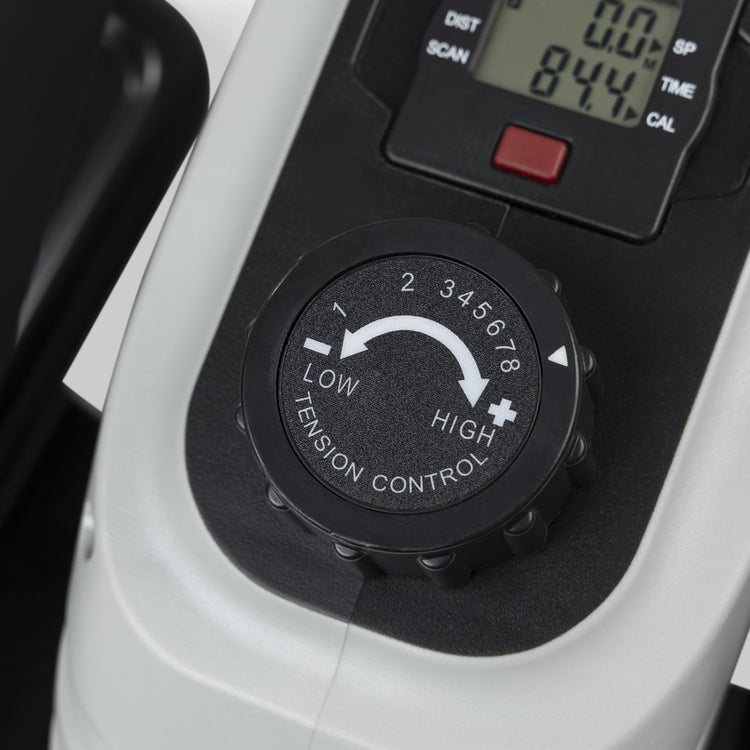 ADJUSTABLE RESISTANCE | Use the tension knob to select 8-levels of belt drive magnetic resistance paired with low maintenance design to provide a wide variety of exercise intensities to fit your specific needs.