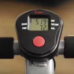 12 Adjustable Resistance Rowing Machine Rower w/ Digital Monitor ...