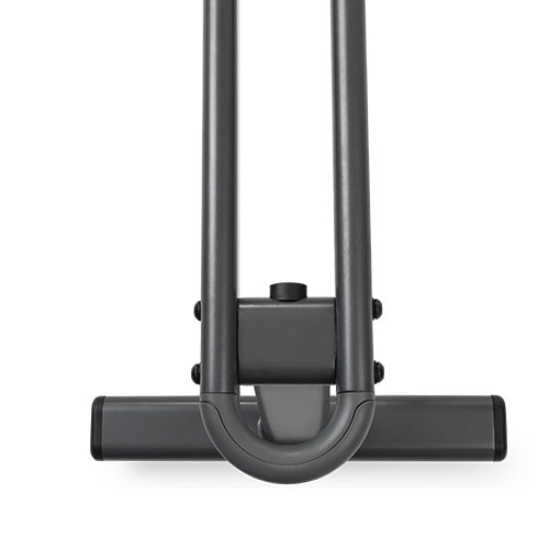 Heavy-Duty Steel Frame | Reinforced steel construction supports up to 300 lb, ensuring stability and strength through every workout.