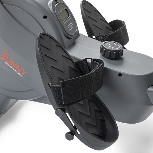 Anti-Slip Pivot Pedals | Stay secure with textured pedals that pivot naturally with your movement, reducing strain while maintaining a stable, non-slip grip.