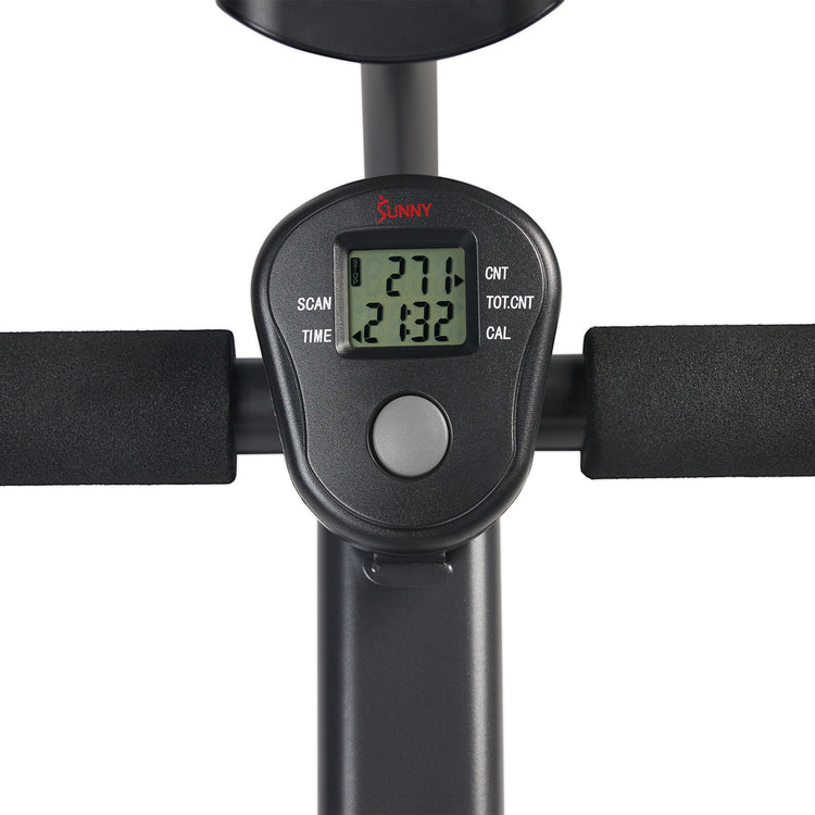 Multi-function Monitor | Track your workout time, progress, and calories burned on the built-in LCD display.