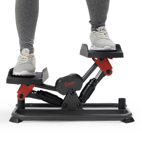 Lateral Step Motion | Moves up, down, and outward for a more dynamic step than basic mini steppers.
