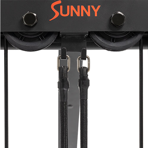 Balance-Assist Cords | Attached bands stabilize your stride for a smooth, consistent climb and light upper-body engagement.