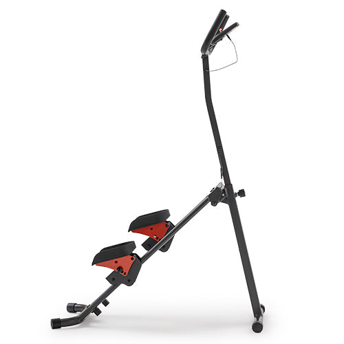 Full-Body Step Climbing | Body-weight training targets core, glutes, hamstrings, and calves for low-impact cardio and strength.