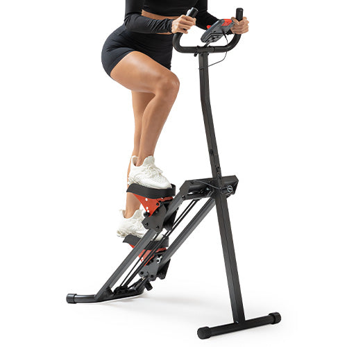 Core Stability & Upper-Body Strength | Natural climbing motion engages your core while resistance ropes activate shoulders, back, and arms for balanced, full-body conditioning.