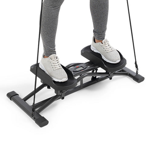 Defined Foot Placement | Separate pedals give each foot a defined position, helping keep your movement consistent from side to side.
