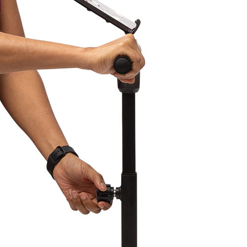 Supportive Adjustable Handlebars | Foam-padded handlebars help users feel balanced and in control through every step and twist.
 