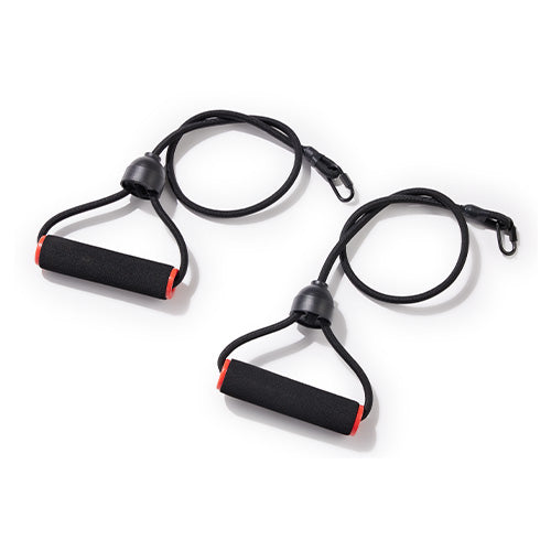 Adjustable Length Bands | Add upper-body exercises and change band length to suit different movements.
