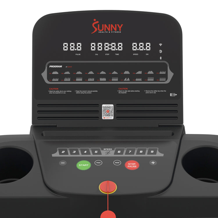 Advanced LED Display | Tracks calories, distance, pulse, speed, steps, and time in real time to keep you focused and motivated.