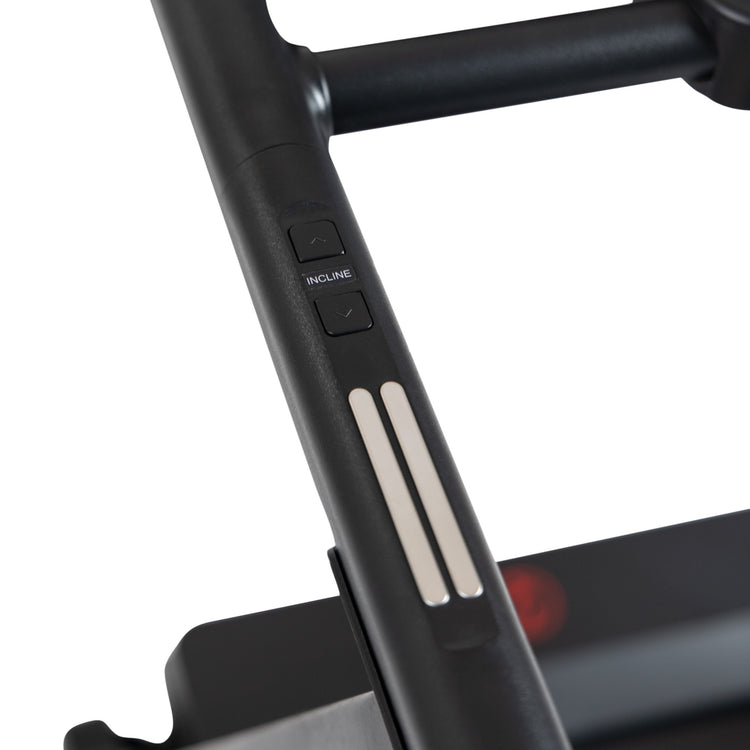 Convenient Speed Buttons & Pulse Sensors | Easily adjust speed and monitor heart rate with built-in pulse sensors.