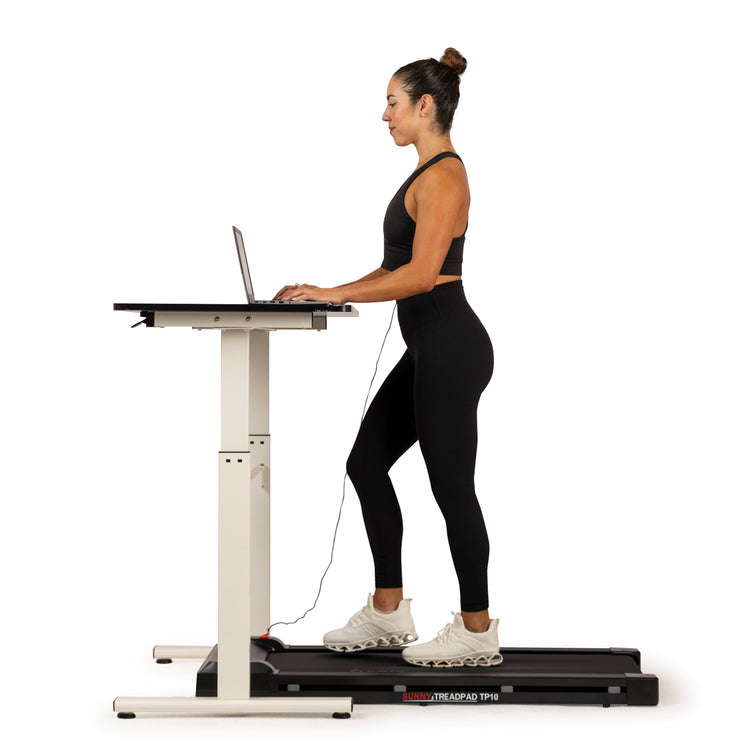 Smooth & Quiet Performance | Powered by a 1HP motor, supports speeds from 0.5 to 3.7 mph for quiet walking or light jogging. Supports users up to 245 lbs.