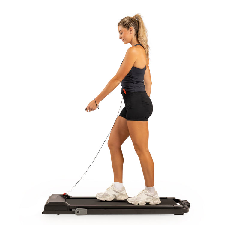 Enhanced Safety | Safety key feature provides immediate stop capability for emergency situations or accidental slips.