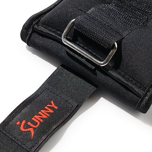 Adjustable Size | Extended strap and secure fastener provide a snug, customizable fit for most ankle and calf sizes.