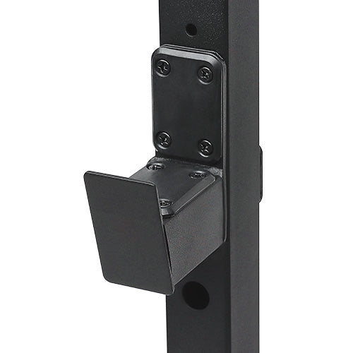 2 Padded J-Hooks | Use a separate barbell for free-weight lifts and traditional rack training.