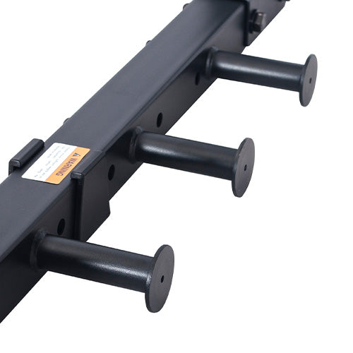 6 Resistance Band Pegs | Add band resistance to increase challenge, build power, and push through training plateaus.
