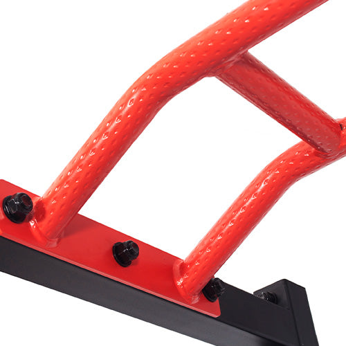 Reversible Pull-Up Bar | Angled pull-up bar supports wide and narrow grip training for back, arms, shoulders, and core.
