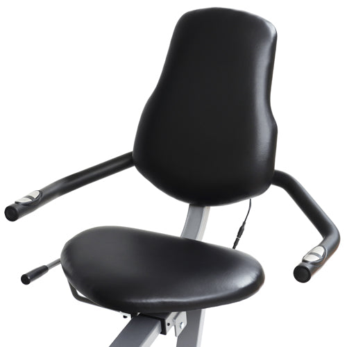 EXTRA WIDE SEAT | Supple, resilient, and supportive, the extra-wide seat measures 17 x 12 x 2 inches and will offer exceptional comfort for those marathon exercise cycling sessions.
