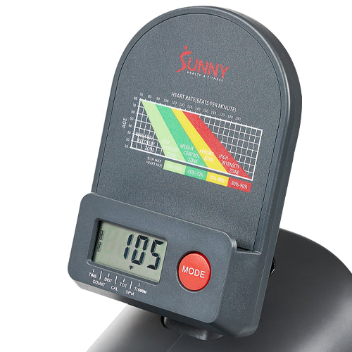 DIGITAL MONITOR | The large LCD console displays time, count, calories, total count, and scan. The convenient scan mode displays your progress to assist you in tracking all your fitness goals.