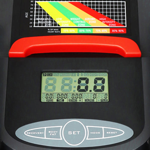PERFORMANCE MONITOR | Keeping track of your fitness results is essential for any exercise routine. The standalone digital monitor displays: Calories, Distance, Odometer, Pulse, Speed and Time.
