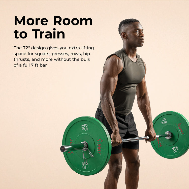 72" (6 ft) Olympic Barbell Bar