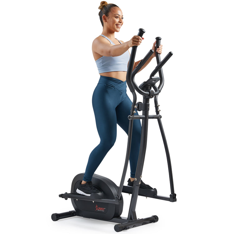 Sunny Health Recumbent Elliptical For Home Use Magnetic Elliptical