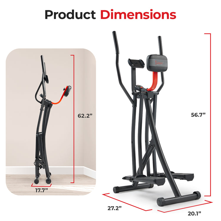 Product dimensions of Smart Air Walk Trainer