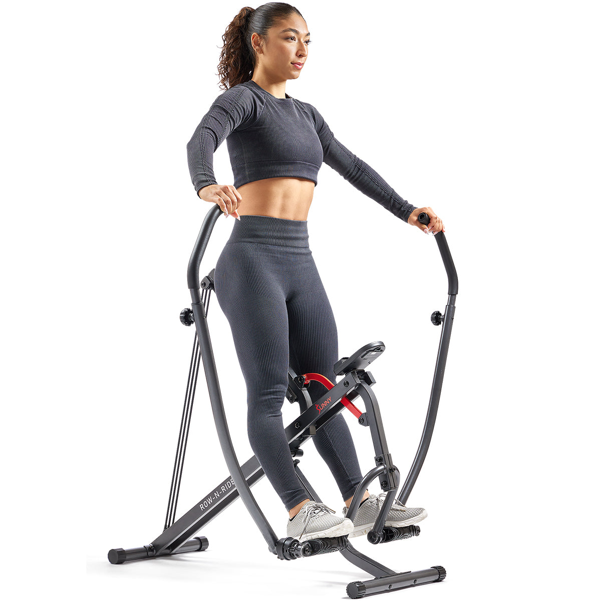 Exercise Equipment Rower Ride Aerobic Exercise Trainer Rower-Ride Exercise Trainer - Foldable Total ...