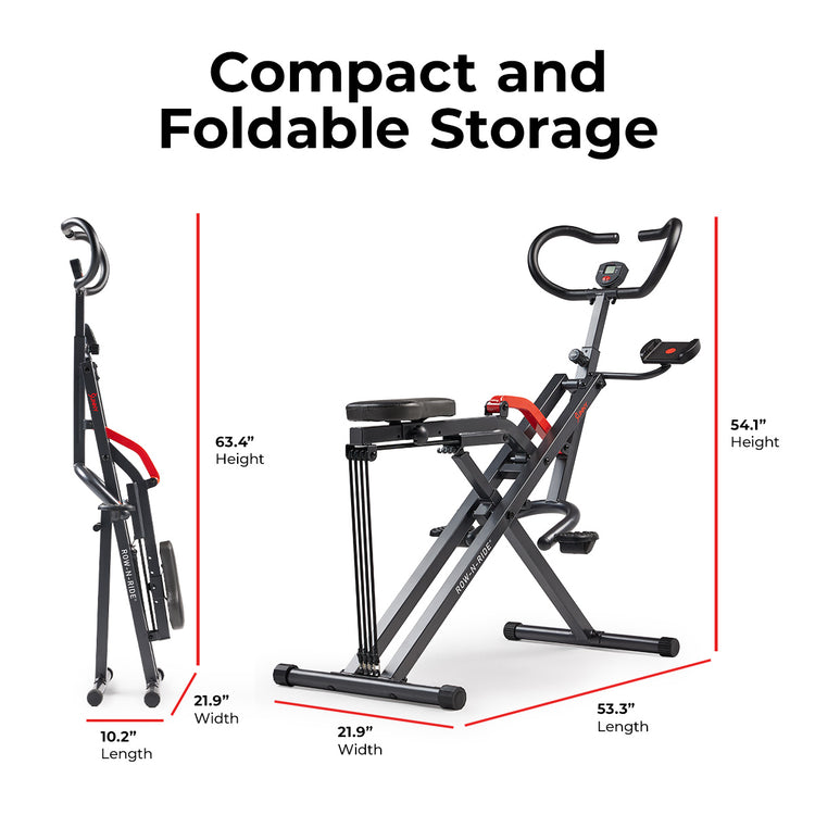 Upright Row-N-Ride® Plus Smart Squat Assist Machine