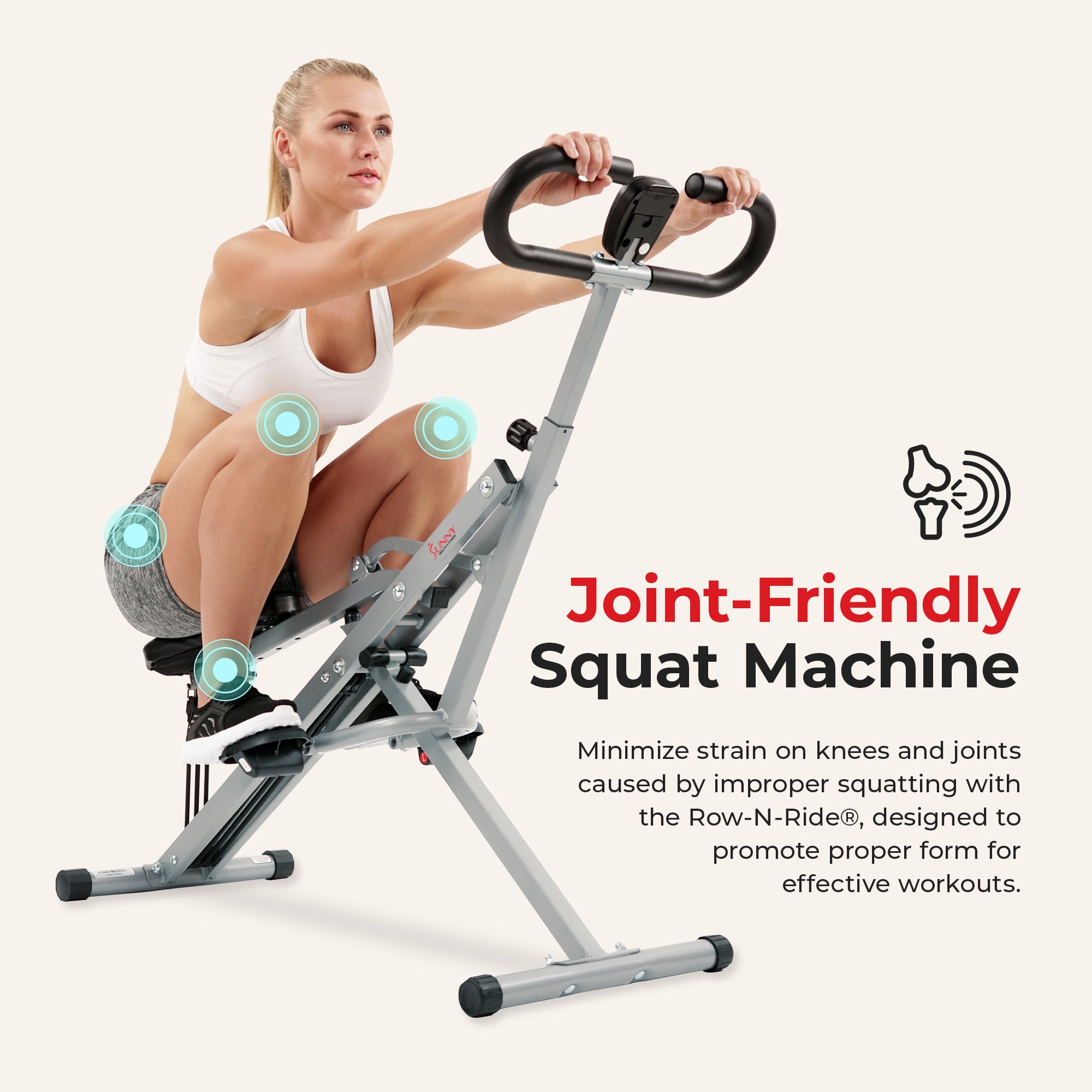 Sunny Health & Fitness Máquina De Remo Inteligente Y Compacta De Movimiento Completo, Entrenamiento De Cuerpo Completo, Riel Extralargo De Bajo Impacto, Capacidad De Peso De 159 KG - SF-RW5639SMART
