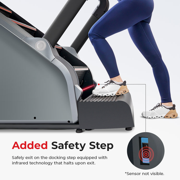 Commercial Level Motorized Stair Step Machine Sunny Health