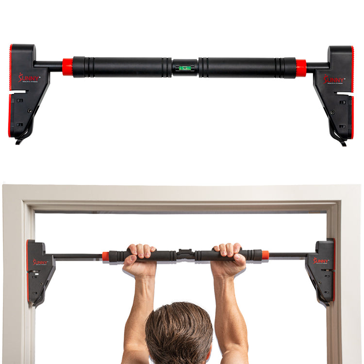 Tool-Free Install | Sets up in seconds—no screws, no drilling, no damage. Requires a rigid, load-bearing doorway frame for safe use.