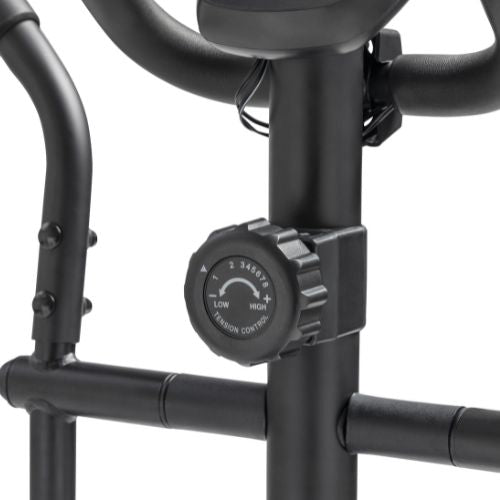 CUSTOMIZABLE MAGNETIC RESISTANCE | Choose from 8 adjustable magnetic resistance levels for smoother control, from gentle cardio sessions to more challenging workouts. A great fit for apartments, shared spaces, and home workouts where quiet performance matters.