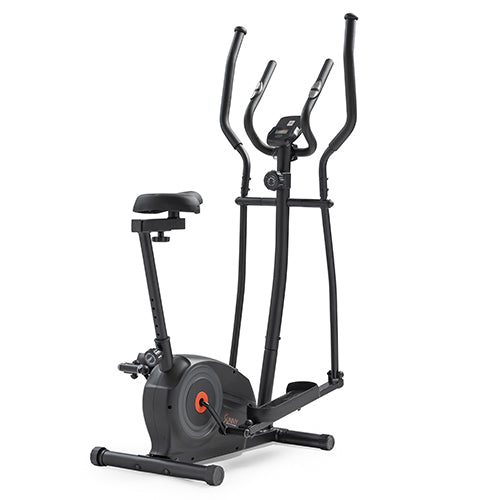 LOW-IMPACT, FULL-BODY MOVEMENT | Smooth elliptical motion is gentler on knees, hips, and ankles, while the dual-action handlebars and large anti-slip pedals help engage your shoulders, biceps, triceps, quads, and hamstrings. Great for daily cardio, recovery-focused exercise, and effective movement with less joint stress.