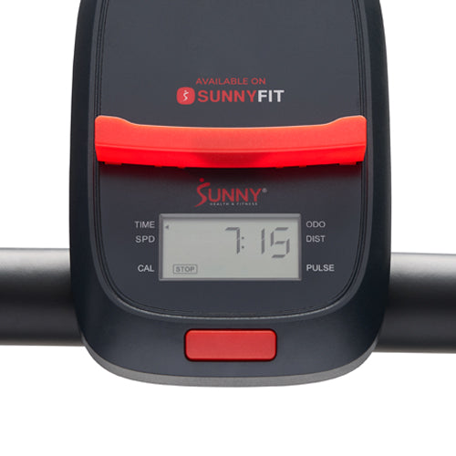 User-Friendly LCD Monitor | Easily monitor your workout progress with a clear LCD display showing essential metrics like time, speed, distance, and calories burned.