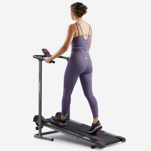 Non-Electric Convenience | Experience the flexibility of a treadmill that runs entirely on manual power, making it ideal for any room or setup without the need for electrical outlets.