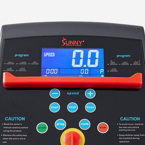 Digital Monitor & Quick Access Buttons | Easily track your progress and modify settings using the user-friendly digital display. Convenient quick access buttons allow for instant speed adjustments during workouts.