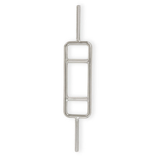 COMPACT 34" FOOTPRINT| Easy to maneuver in tight spaces and simple to store on wall pegs or under a bench.