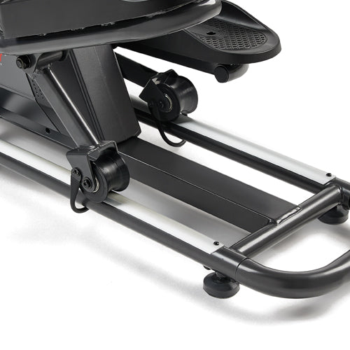 Dual Aluminum Rails | Dual aluminum rails ensure smooth, quiet gliding, while the silent belt-drive mechanism guarantees peaceful workouts at home.